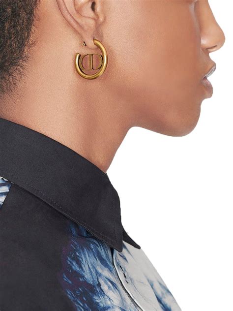 30 montaigne hoop earrings dior|30 Montaigne Earrings Gold.